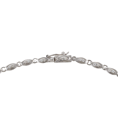 29.16ct Sapphire & 6.50ct Diamond Necklace - 3