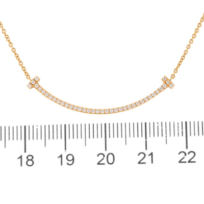 Tiffany & Co Tiffany T Smile Diamond Pendant - 2