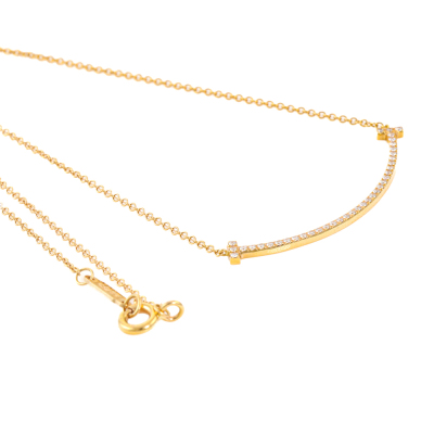 Tiffany & Co Tiffany T Smile Diamond Pendant - 5