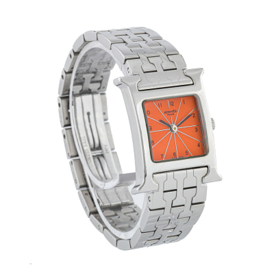 Hermes Heuer H Medium Model Watch - 2