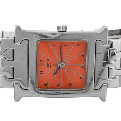 Hermes Heuer H Medium Model Watch - 9