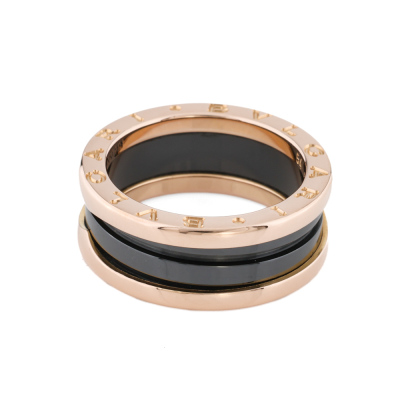 Bvlgari B.Zero1 Black Ceramic Ring - 4