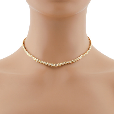 3.00ct Diamond Tennis Necklace
