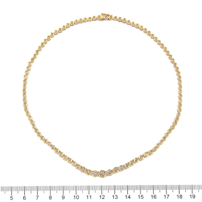 3.00ct Diamond Tennis Necklace - 3
