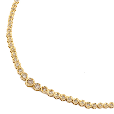 3.00ct Diamond Tennis Necklace - 6