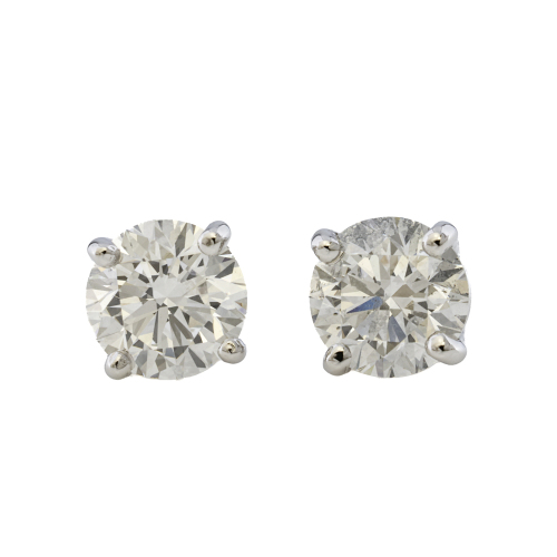 1.00ct Diamond Studs GIA D SI1