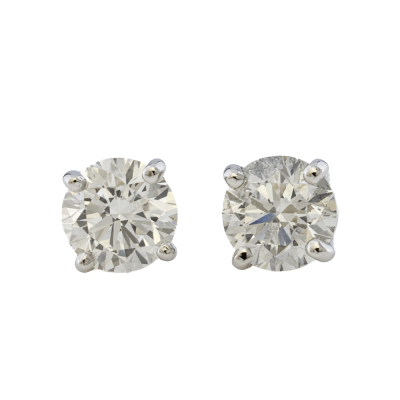 1.00ct Diamond Studs GIA D SI1
