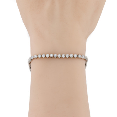 2.50ct Diamond Tennis Bracelet - 4