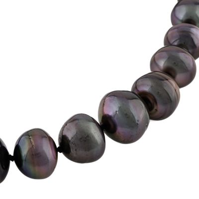 15.9-10.1mm Tahitian Pearl Strand Necklace - 4