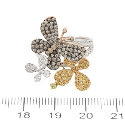 0.42ct Sapphire & 0.92ct Diamond Ring - 2