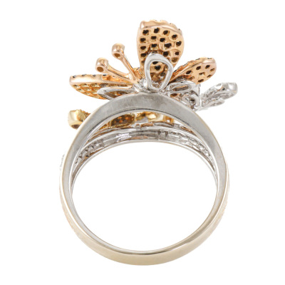 0.42ct Sapphire & 0.92ct Diamond Ring - 4