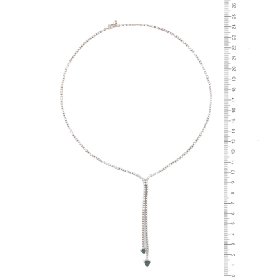 1.39ct Alexandrite & Diamond Gold Necklace - 5