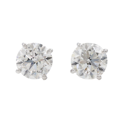 3.00ct Diamond Studs GIA F VS1