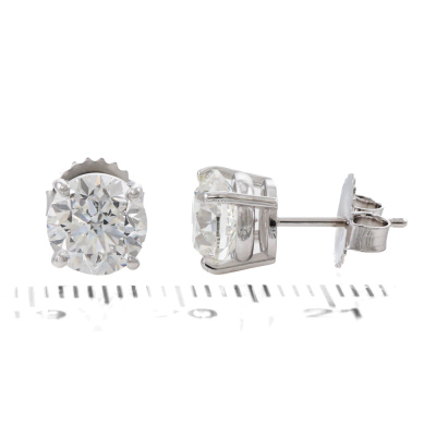 3.00ct Diamond Studs GIA F VS1 - 2