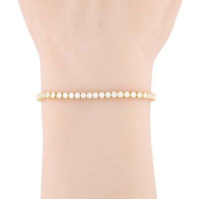 3.92ct Diamond Tennis Bracelet - 5