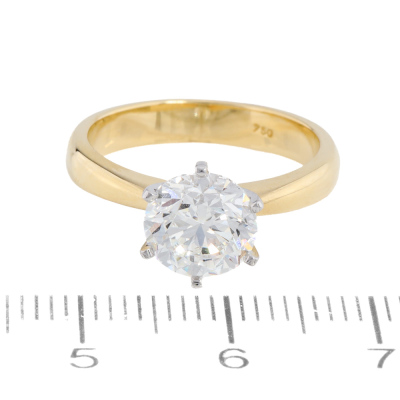 2.00ct Diamond Solitaire Ring GIA E VS1 - 2