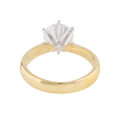2.00ct Diamond Solitaire Ring GIA E VS1 - 6