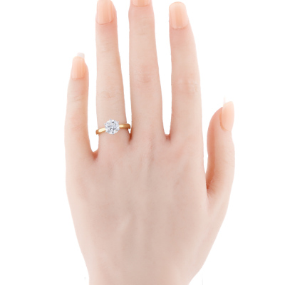 2.00ct Diamond Solitaire Ring GIA E VS1 - 8