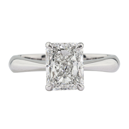 2.01ct Diamond Solitaire Ring GIA H SI2