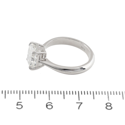 2.01ct Diamond Solitaire Ring GIA H SI2 - 3