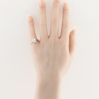 2.01ct Diamond Solitaire Ring GIA H SI2 - 7