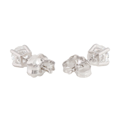 0.60ct Diamond Studs GIA D VVS1 - 4