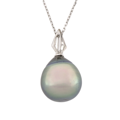 12.9mm Tahitian Pearl Pendant - 5