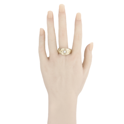 Diamond Gold Ring 12.5g - 7