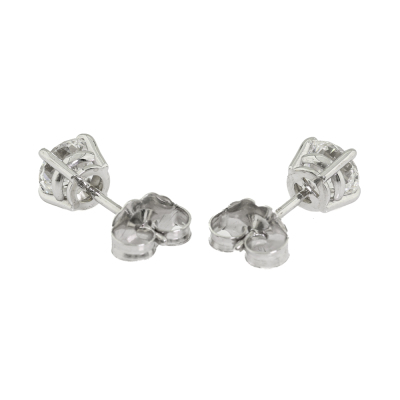 1.00ct Diamond Studs GIA D SI1 - 7
