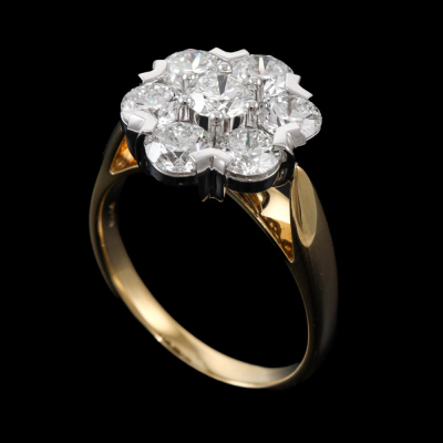 3.00ct 7 Stone Diamond Dress Ring - 5