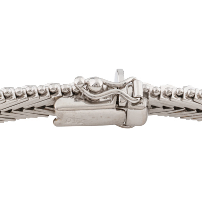 1.30ct Sapphire & Diamond Gold bracelet - 3