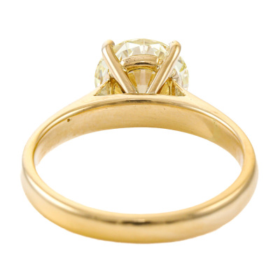 3.32ct Diamond Solitaire Ring - 6