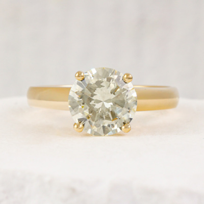 3.32ct Diamond Solitaire Ring - 8