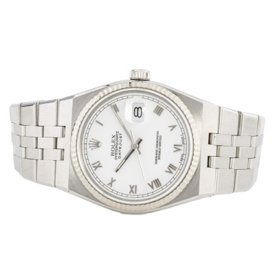 Rolex Oysterquartz Datejust Mens Watch 17014 - 4