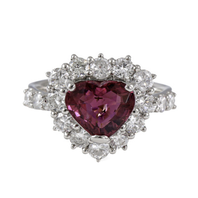 3.02ct Ruby & Diamond Ring