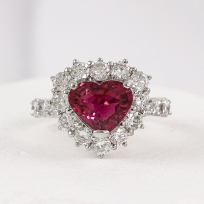 3.02ct Ruby & Diamond Ring - 2