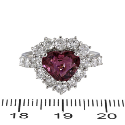 3.02ct Ruby & Diamond Ring - 4