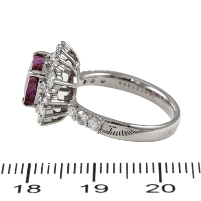 3.02ct Ruby & Diamond Ring - 5
