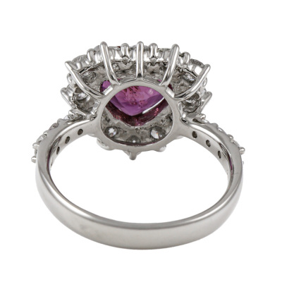3.02ct Ruby & Diamond Ring - 6