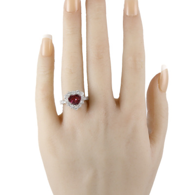 3.02ct Ruby & Diamond Ring - 8