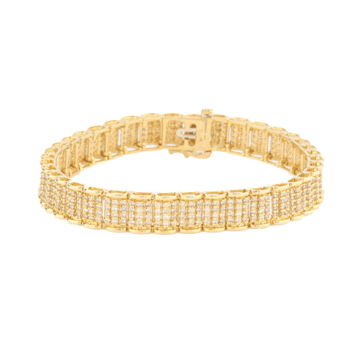 2.28ct Diamond Bracelet, 18ct Gold 24.2g