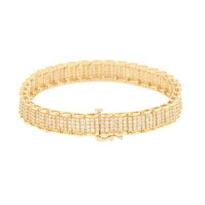 2.28ct Diamond Bracelet, 18ct Gold 24.2g - 3