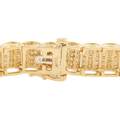 2.28ct Diamond Bracelet, 18ct Gold 24.2g - 4