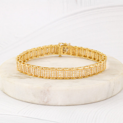 2.28ct Diamond Bracelet, 18ct Gold 24.2g - 6
