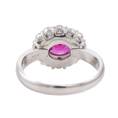 1.44ct Ruby & 0.65ct Diamond Ring - 5