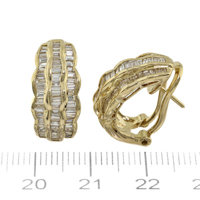 2.00ct Diamond Dress Earrings - 2