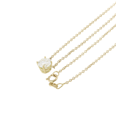 1.01ct Diamond Solitaire Pendant GIA F VS1 - 6