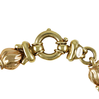 18ct Gold Chain Bracelet, 25.9g - 3