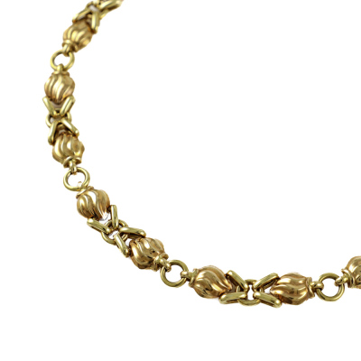 18ct Gold Chain Necklace, 53.1g - 6