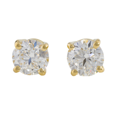 1.00ct Diamond Studs GIA D VS2